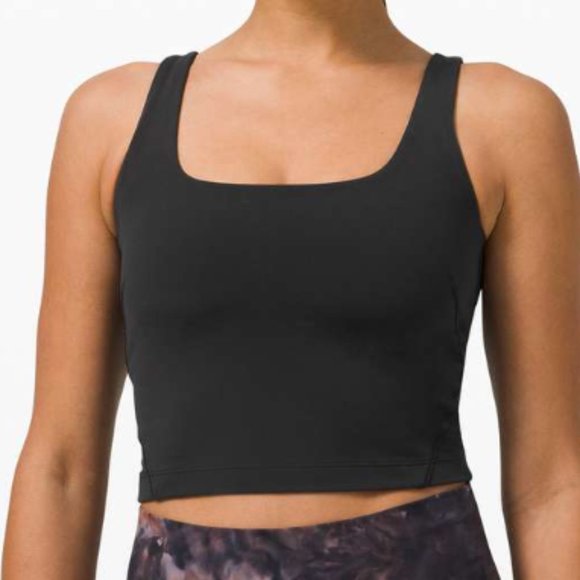 lululemon nulu fold tight crop tank